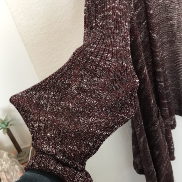 MOSSIMO SUPPLY CO. SOFT LIGHT SWEATER HOODIE SZ XXL MARBLED MAROON EXCELLENT CON - Picture 4 of 7